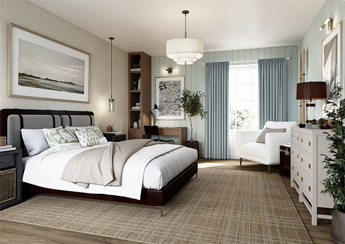 Stamford, Azure - Made to Measure Curtains - Image 7